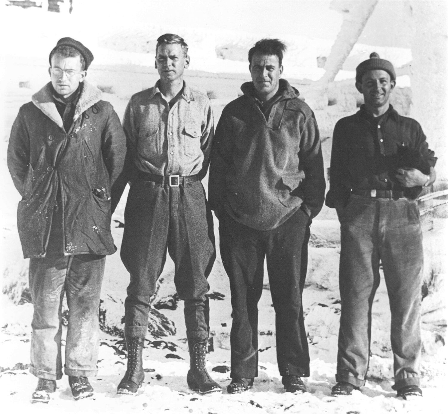 They were there at the summit on April 12, 1934